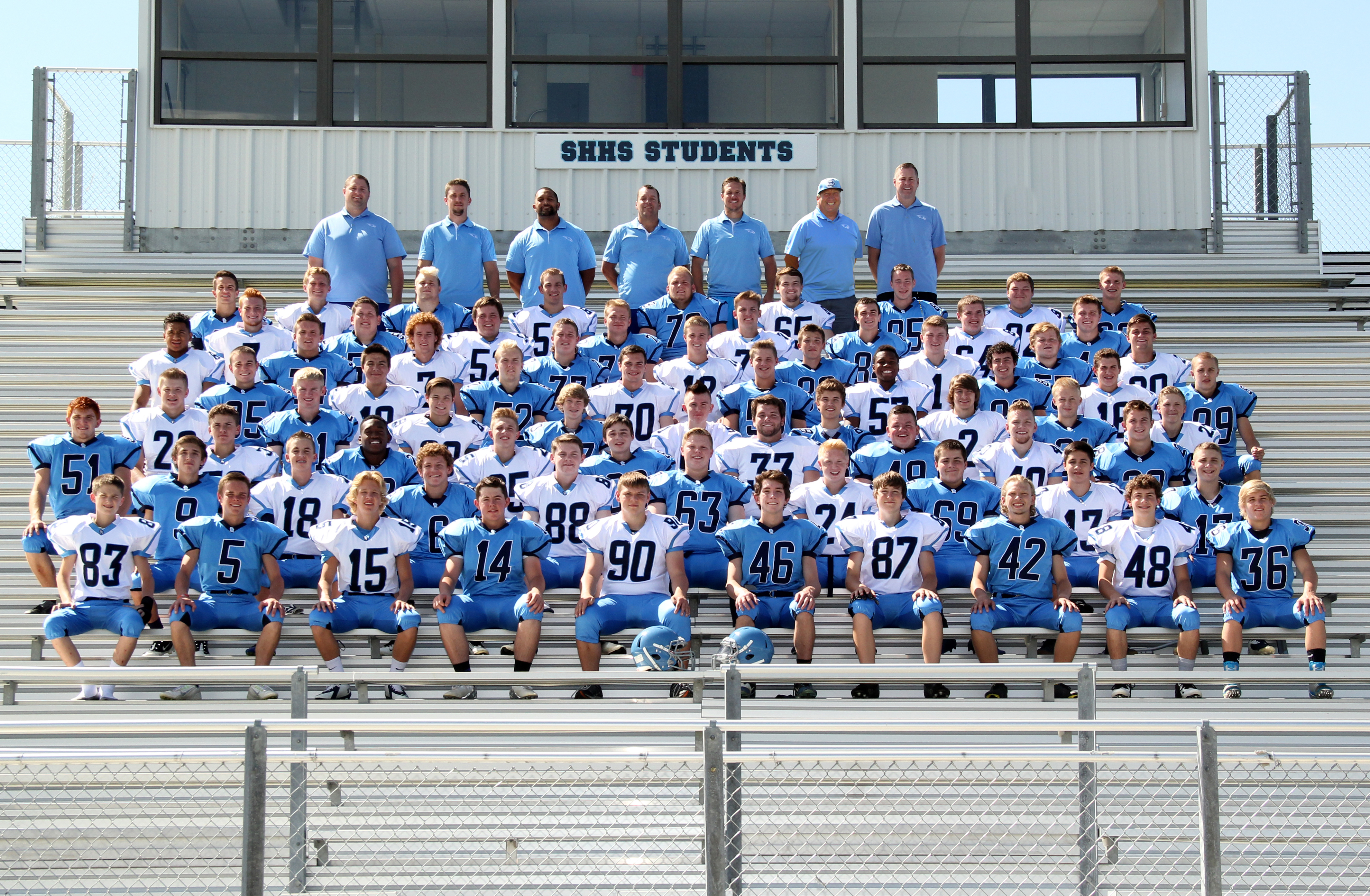 2014 Football Team Salem Hills High School